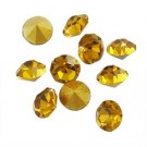 Kuldkollane liimitav kristall 2,2mm , 1 tk