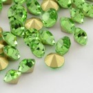 Klaaskristall 2,0mm, roheline, 10 tk