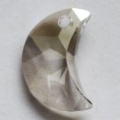 Swarovski Moon Pendant  20mm Crystal Silver Shade, 1 tk