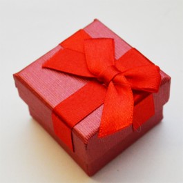 Коробка для ювелирных изделий 51х51х31мм тёмно-красный - 1шт. NB - Невозможно отправит собычном макси письмом или заказным макси посьмом.