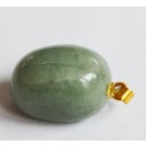 Авантюрин подвеска 26х13mm натуральный камень,  1 шт.