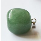 Авантюрин подвеска 24х16mm натуральный камень,  в упаковке 1 шт.