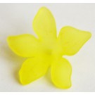 Акриловый Цветок 28x7mm, отверстие 1,3мм, желтый, 1 шт.