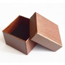 Подарочная коробка 50x50x20мм серо-коричневый - 1 шт.  Невозможно отправит собычном макси письмом или заказным макси посьмом.