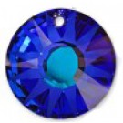 Swarovski Sun Pendant 19mm Crystal Bermuda Blue, 1 tk