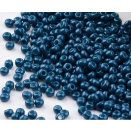 Kiinalaiset siemenhelmet 12/0 (2x1,5mm)  sininen ,reikä 0,7mm,  5 gr.