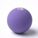 Akryylihelmi 17,5x17 mm, matta violetti, reikä 2,5 mm, pakkaus 1 kpl 