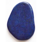 Lapis Lazuli riipus 61x43mm luonnonkivi, relkä 1mm,  1 kpl pakkaus