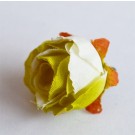 Silkki ruusuja 30mm keltaisenvihreä, 1 kpl