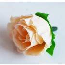 Silkki ruusuja 30mm beige, 1 kpl