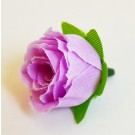 Silkki ruusuja 30mm vaalea lila, 1 kpl
