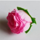 Silkki ruusuja 30mm vaaleanpunainen, 1 kpl 