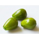 Jade 14-10mm, värjätty, vihreä,  1 kpl
