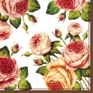 Decoupage napkin Roses 33x33cm, 1 piece per package