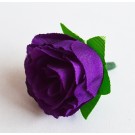 Silk Roses 30mm purple, 1 pcs