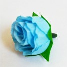 Silk Roses 30mm blue, 1 pcs