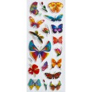 Stickers 17x7cm Butterfly, 1 pcs