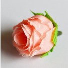 Silk Roses 30mm peach, 1 pcs