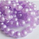 Glass pearls 10mm lilac, 1 pcs