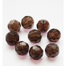 Glass beads 14mm faceted, 1 pcs